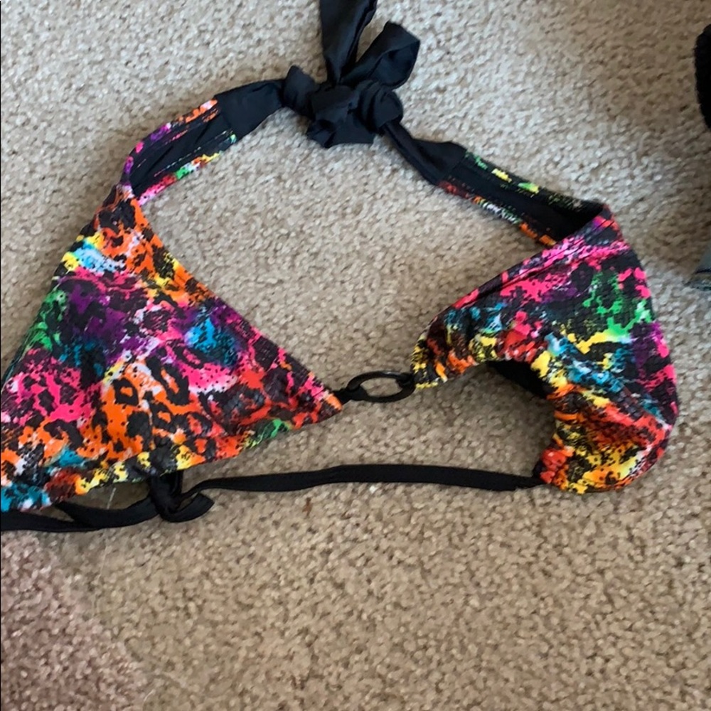 Fashion bikini top color leopard